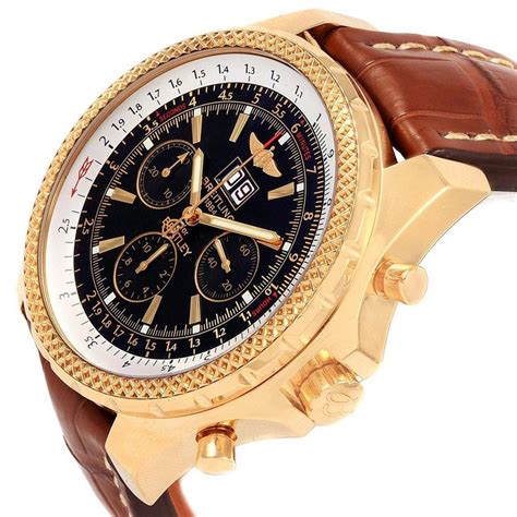 breitling bentley gold for sale